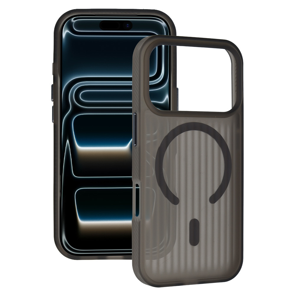 Levně Kryt Tel Protect Twist MagSafe pro Apple iPhone 17 Pro Max grafitový