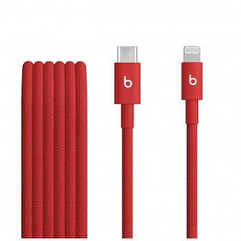 Datový kabel Apple Beats MFEH4ZM/A USB-C/Lightning 1.5m červený