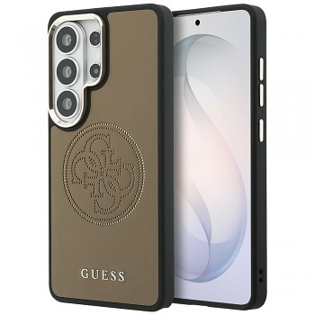 Kryt Guess - Perforated Logo MagSafe (GUHMS26L5PG4SRGW) - Samsung Galaxy S26 Ultra Hnědý