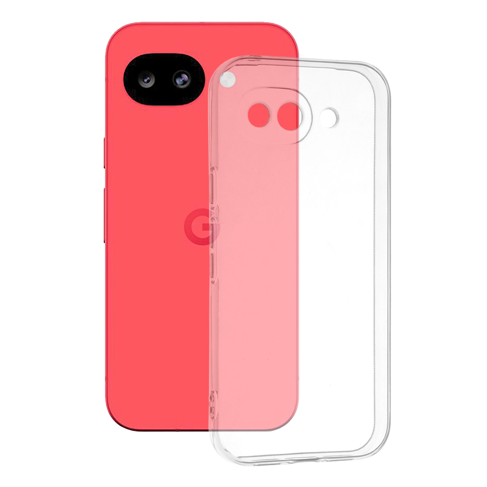Kryt Techsuit - Clear Silicone - Google Pixel 10a Průhledný