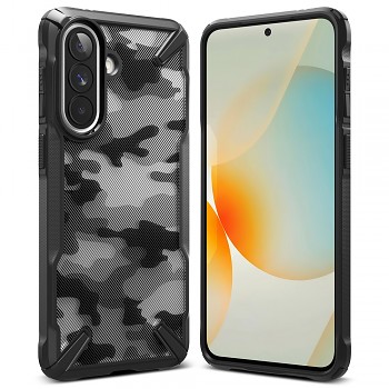 Kryt Ringke - Fusion X - Samsung Galaxy A57 5G Černý maskáčový