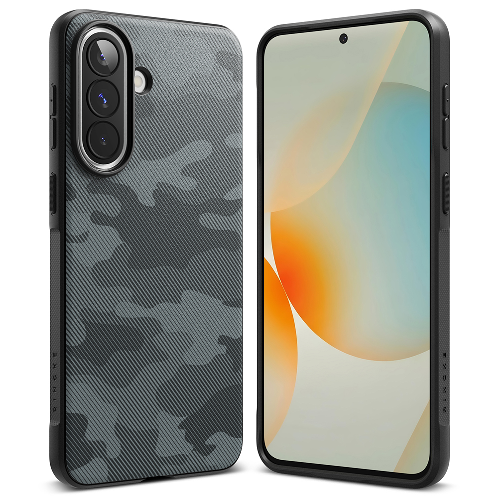 Levně Kryt Ringke - Onyx - Samsung Galaxy A57 5G Černý maskáčový