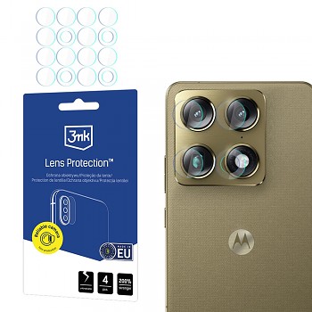 Ochranné sklo na fotoaparát 3mk - Lens Protection (4 pack) - Motorola Signature Průhledné