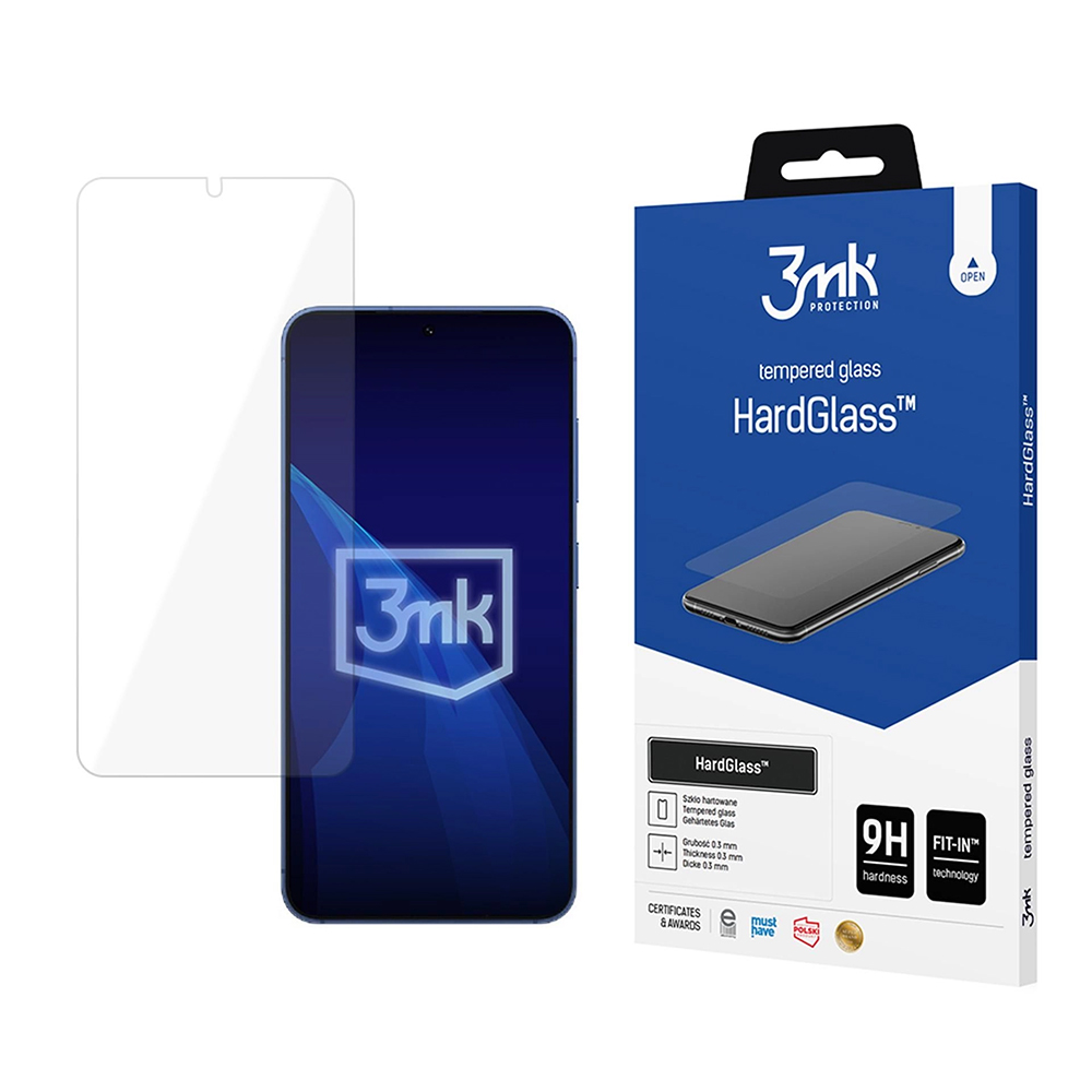 Levně Sklo 3mk HardGlass Screen Protector - Samsung Galaxy S26 čiré