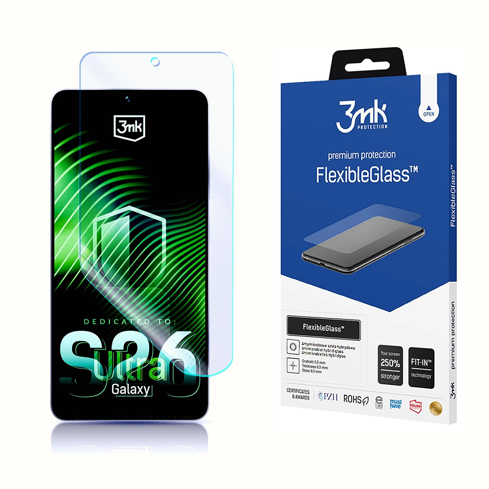 Levně Sklo 3mk FlexibleGlass - Samsung Galaxy S26 Ultra čiré