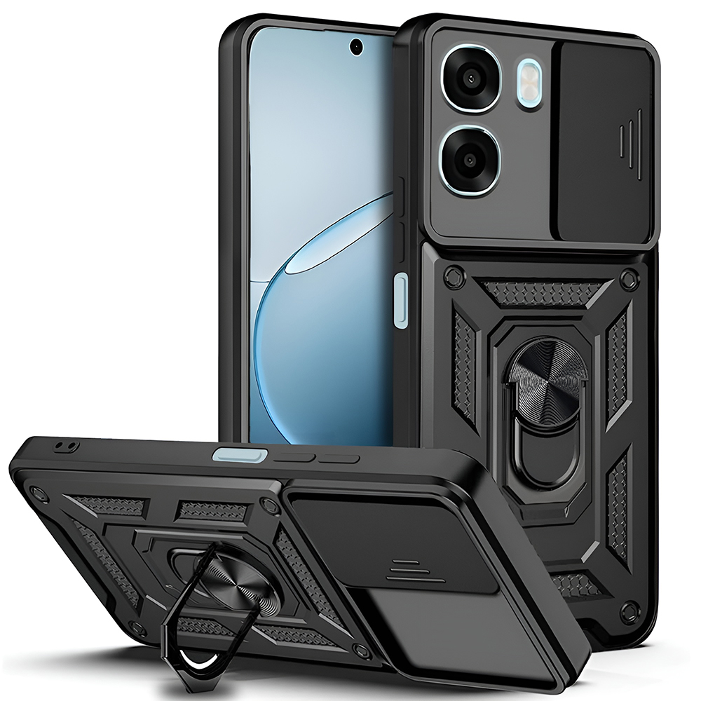 Levně Kryt Techsuit CamShield Series - Oppo A6x 4G / A6x 5G černý