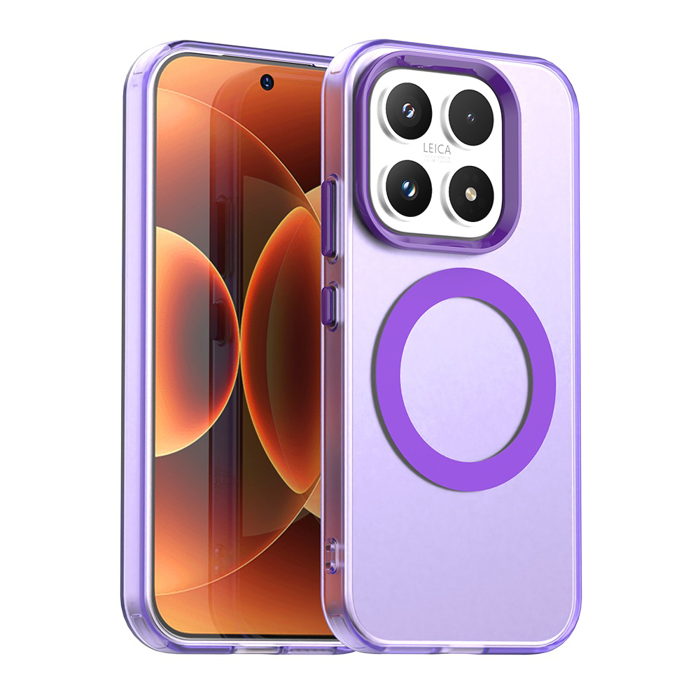 Levně Kryt Techsuit CandyCase MagSafe - Xiaomi 17 Fialový