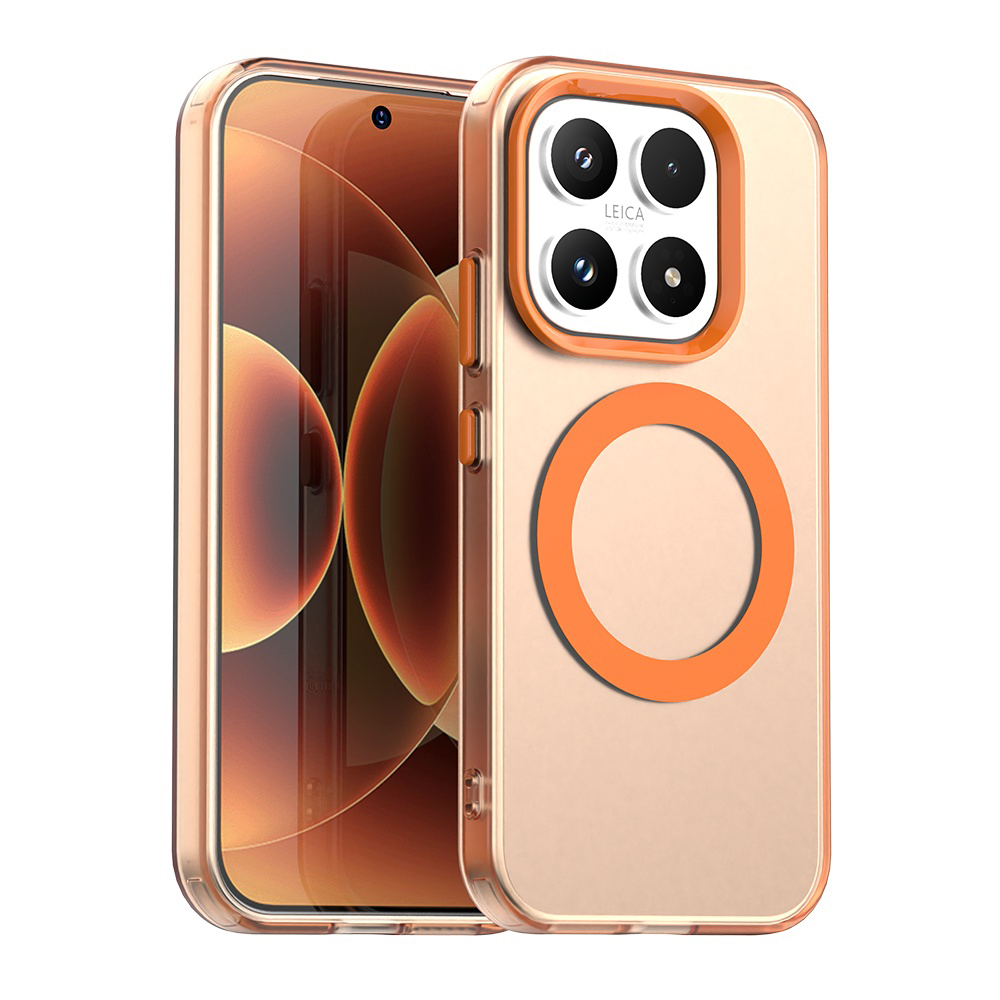 Levně Kryt Techsuit CandyCase MagSafe - Xiaomi 17 Oranžový