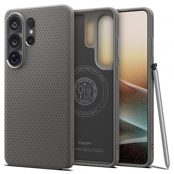 Kryt Spigen Liquid Air MagSafe (ACS10675) - Samsung Galaxy S26 Ultra Mramorově šedý