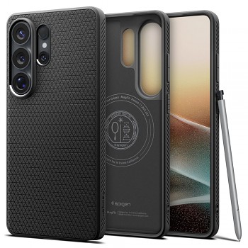 Kryt Spigen Liquid Air MagSafe (ACS10674) - Samsung Galaxy S26 Ultra Matně černý