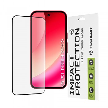 Tvrzené sklo Techsuit 111D Full Cover / Full Glue - Google Pixel 10a Černé