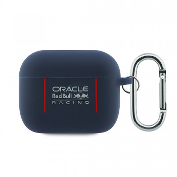 Silikonové pouzdro Red Bull Lines pro AirPods Pro 3 tmavě modré