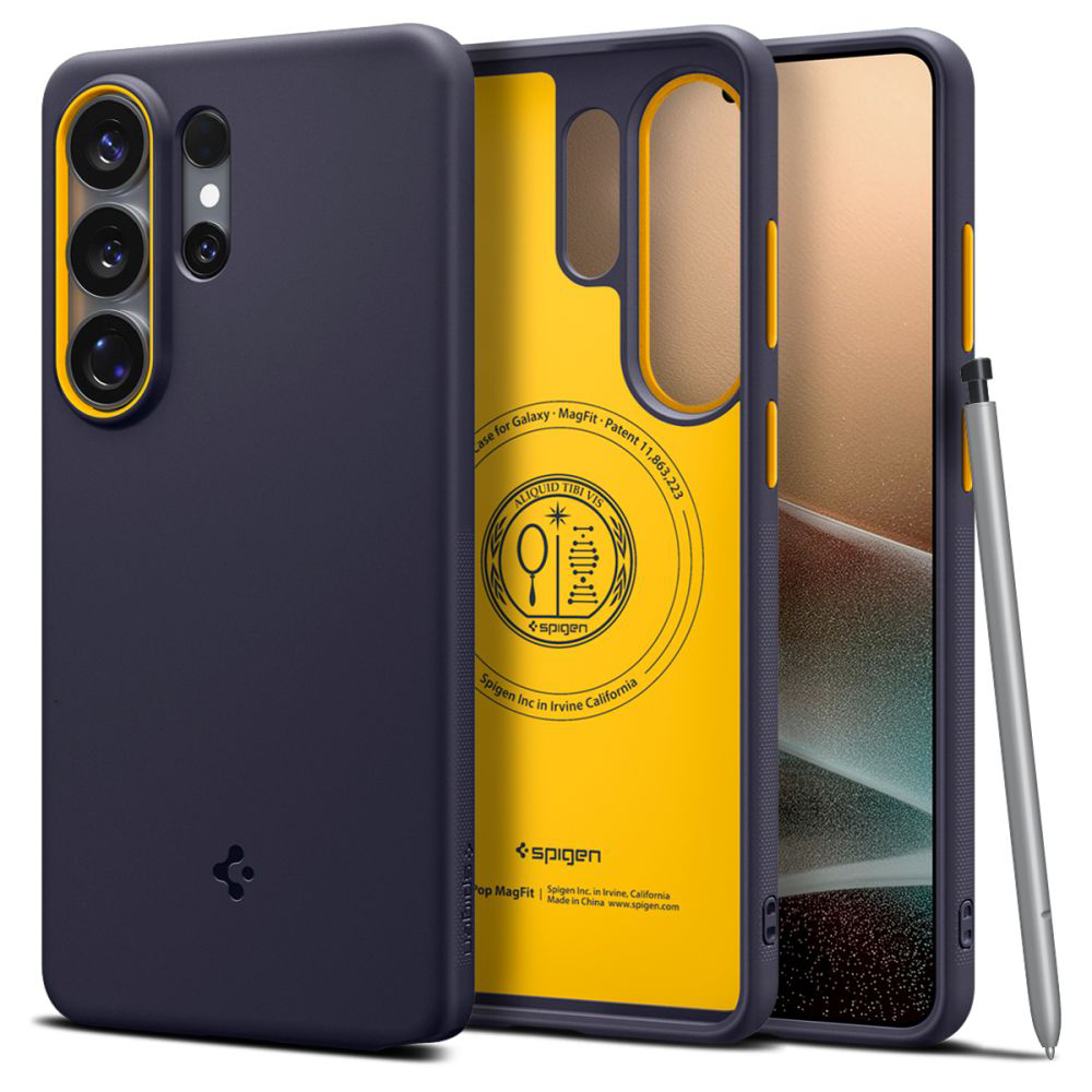Levně Kryt Spigen - Caseology Nano Pop MagSafe (ACS11037) - Samsung Galaxy S26 Ultra borůvkově modrý