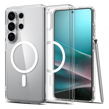 Kryt Spigen - Ultra Hybrid MagSafe (ACS10679) - Samsung Galaxy S26 Ultra čiro-bílý