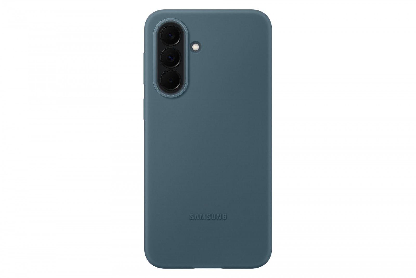 Levně Silikonový kryt Samsung EF-PA376CKE pro Galaxy A37 tmavě zelený