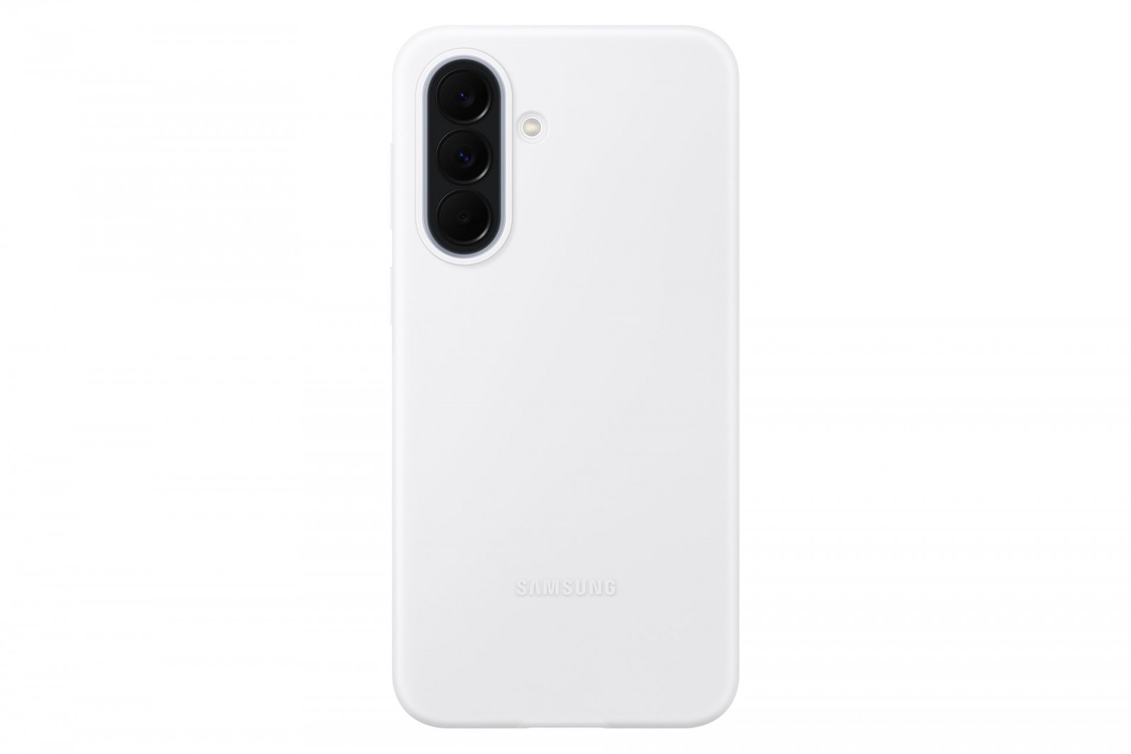 Levně Silikonový kryt Samsung EF-PA376CJE pro Galaxy A37 světle šedý