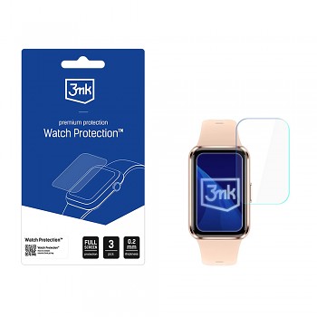 Ochranná fólie 3mk - Watch Protection ARC (3 pack) - Huawei Band 11 Čirá