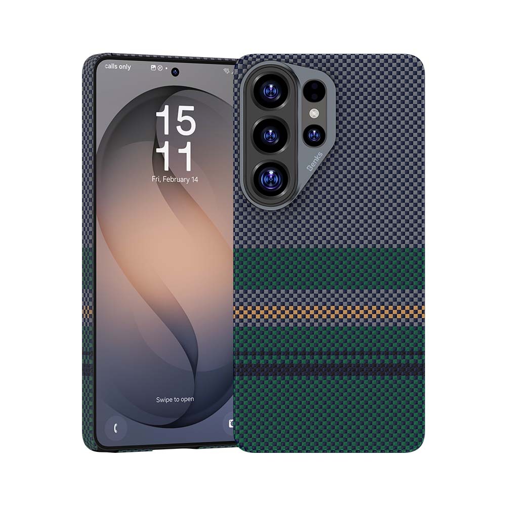 Levně Kryt Benks Magnetic Armor Pro Aurora Kevlar 600D (D050) pro Samsung Galaxy S26 Ultra