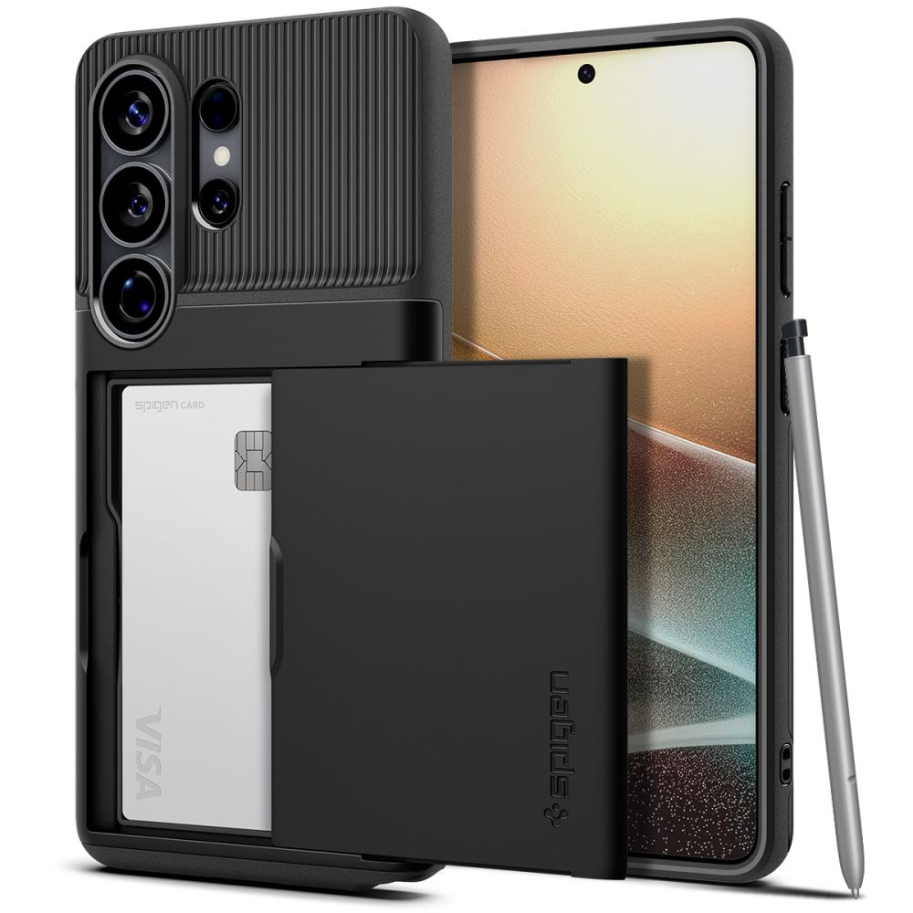 Levně Kryt Spigen - Slim Armor CS (ACS11036) - Samsung Galaxy S26 Ultra Černý
