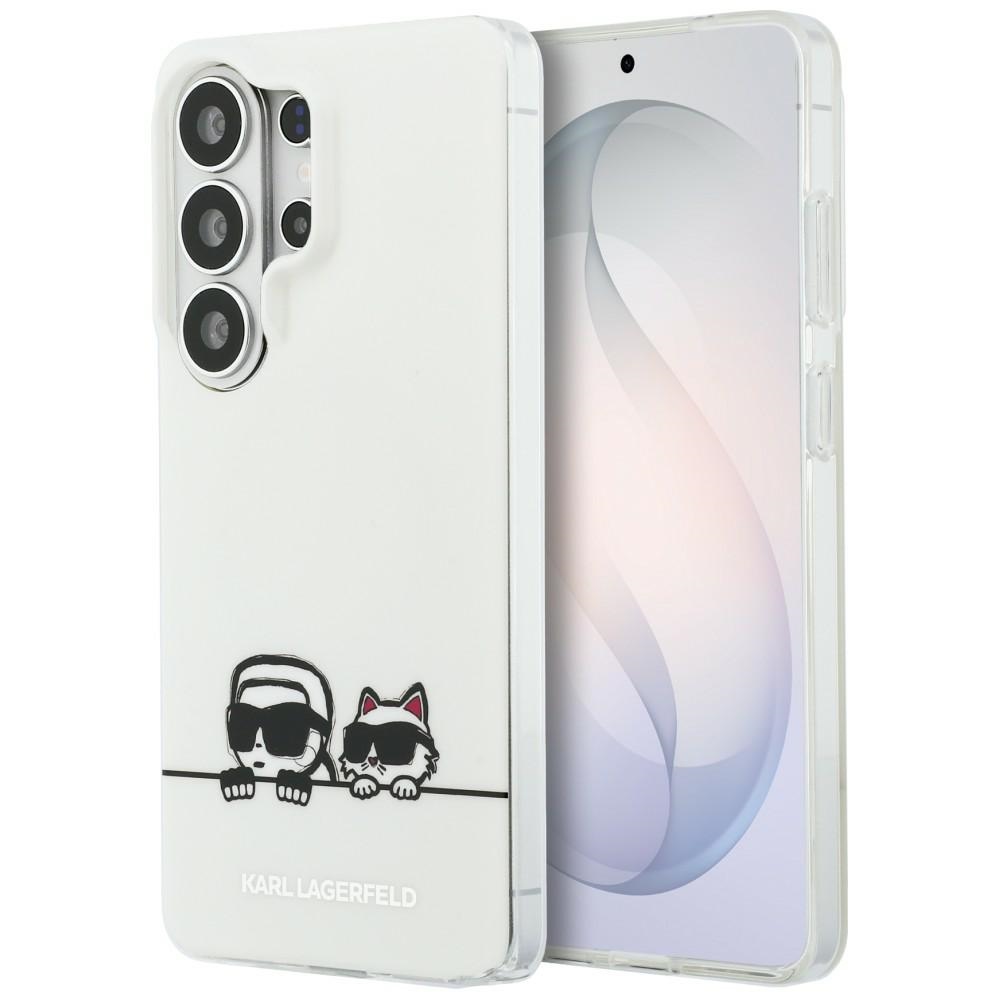 Levně Kryt Karl Lagerfeld - IML K&C Peekaboo Logo MagSafe - Samsung Galaxy S26 Ultra bílý