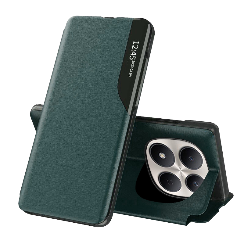 Levně Pouzdro Techsuit - eFold Series - Xiaomi Redmi Note 15 Pro 5G tmavě zelené