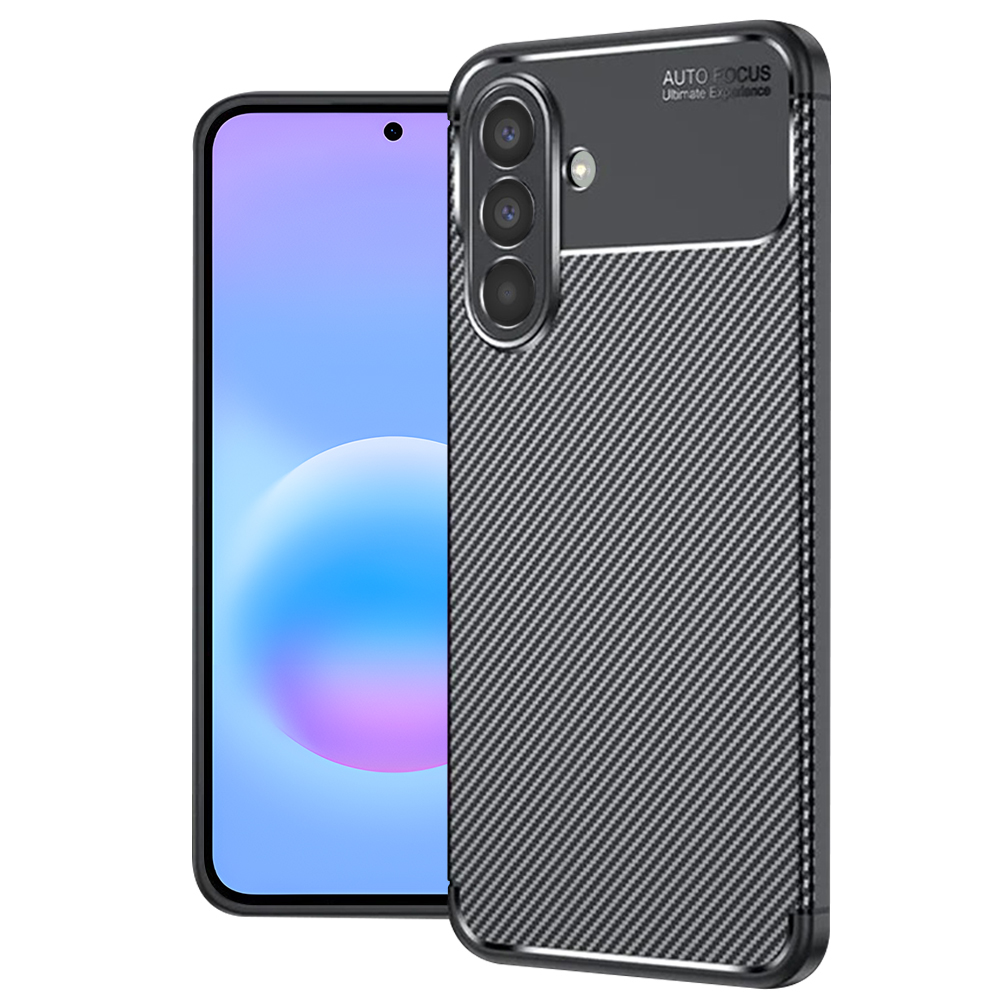 Levně Kryt Techsuit CarbonFiber pro Samsung Galaxy A57 5G černý