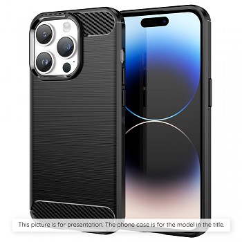 Kryt Techsuit Carbon Silicone pro Xiaomi Poco X8 Pro Max černý