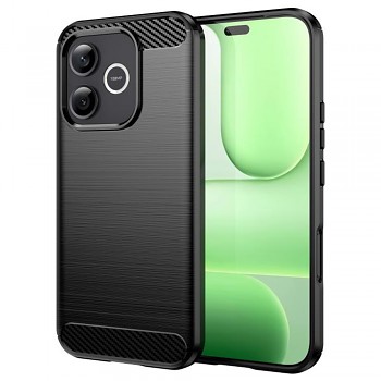 Kryt Techsuit Carbon Silicone pro Honor 600 Lite černý