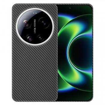 Kryt Techsuit Aramid Fiber MagSafe pro Xiaomi 17 Ultra černý