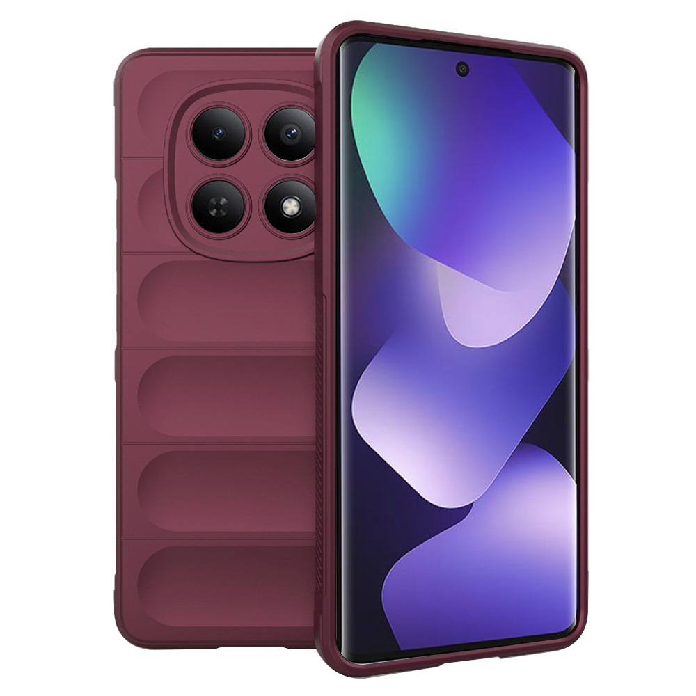 Levně Kryt Techsuit Magic Shield pro Xiaomi Redmi Note 15 5G / Poco M8 5G vínový