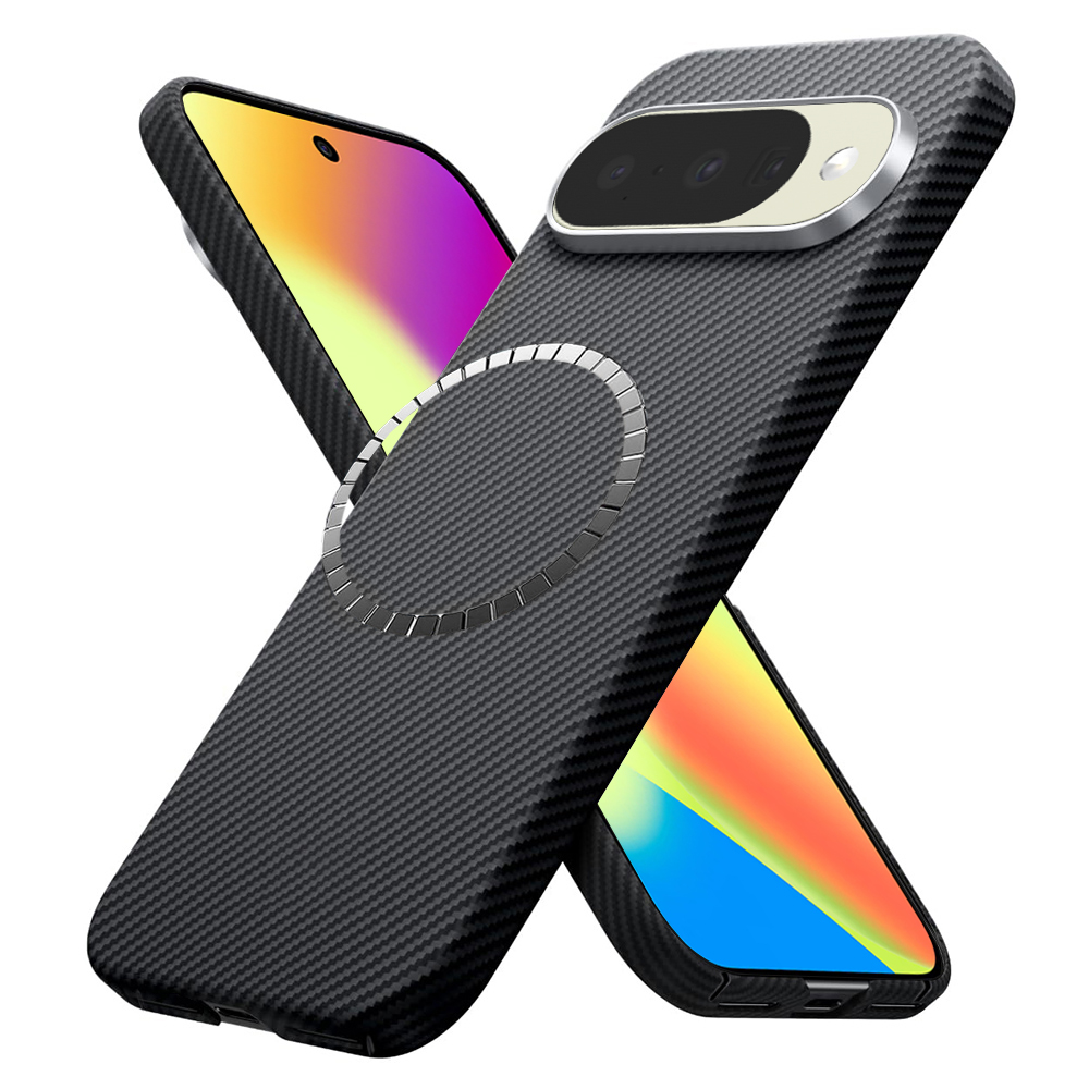 Levně Kryt Techsuit Aramid Fiber MagSafe pro Google Pixel 10 / Pixel 10 Pro černý