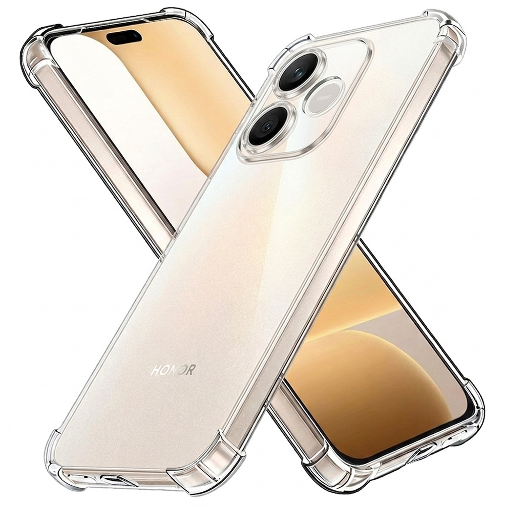 Levně Kryt Techsuit Shockproof Clear Silicone pro Honor 600 Lite průhledný