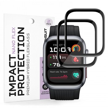 Fólie Techsuit Nano Flex (2 pack) Huawei Watch D2 černá