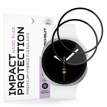 Fólie Techsuit Nano Flex (2 pack) Samsung Galaxy Watch8 44mm černá