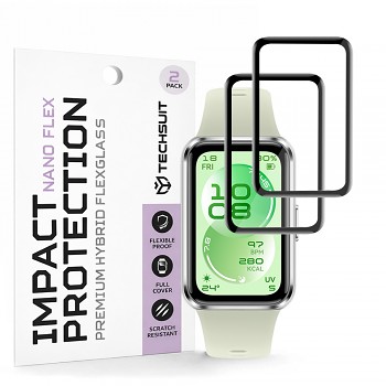 Ochranná fólie Techsuit Nano Flex 2 pack Huawei Band 11 černá
