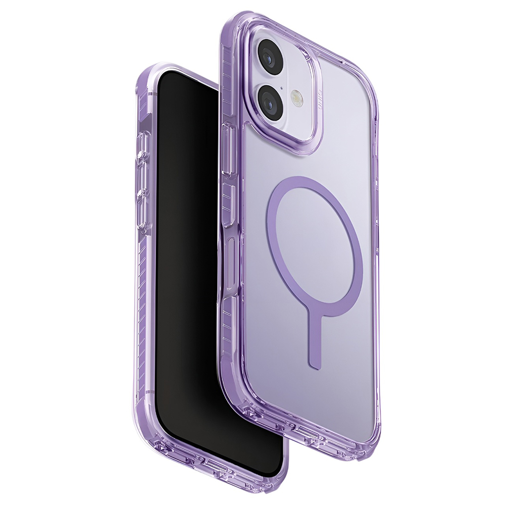 Levně Kryt UNIQ Combat MagClick iPhone 17 fialový