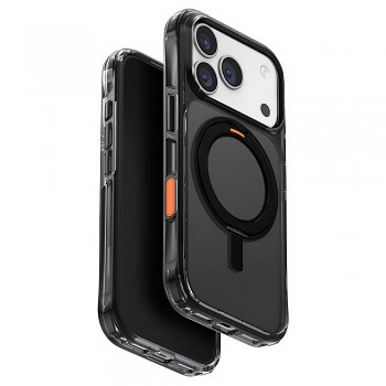 Kryt UNIQ Swivix 360° Kickstand iPhone 17 Pro černý
