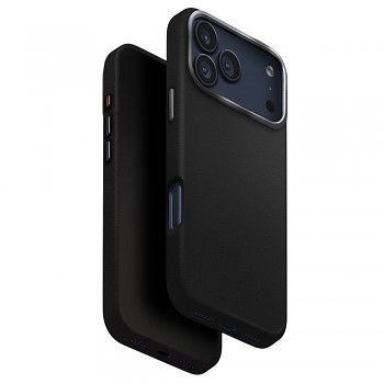 Kryt UNIQ Lyden Leatherette iPhone 17 Pro černý