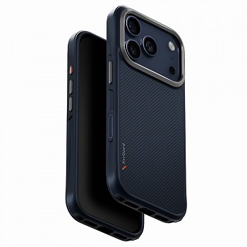 Kryt UNIQ Keva Aramid iPhone 17 Pro námořnicky modrý