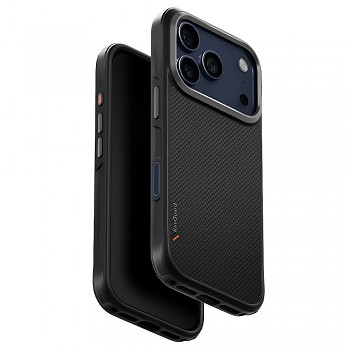 Kryt UNIQ Keva Aramid iPhone 17 Pro Max černý