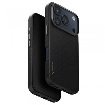Kryt UNIQ Keva Aramid iPhone 17 Pro grafitový