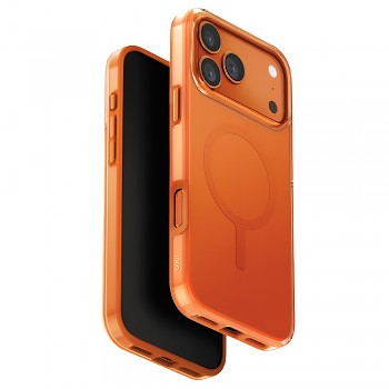 Kryt UNIQ Clario MagClick™ Eco Friendly Case iPhone 17 Pro oranžový