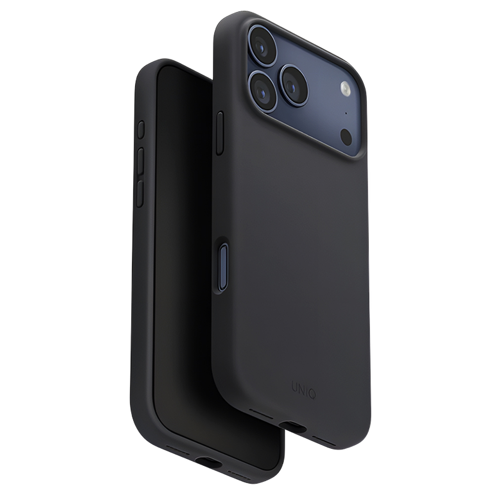 Levně Kryt UNIQ Lino MagClick™ iPhone 17 Pro Max uhlově černý