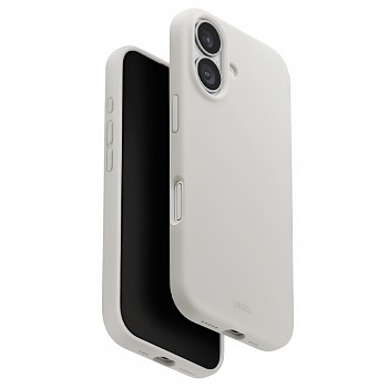 Kryt UNIQ Lino MagClick™ iPhone 17 mlhavě šedý