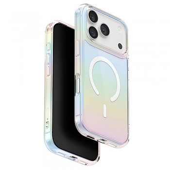 Kryt UNIQ Iridescia MagClick™ iPhone 17 Pro duhový