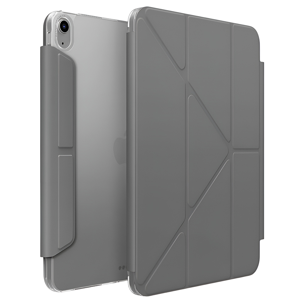 Levně Obal UNIQ Camden Click iPad 11 (2025) šedý
