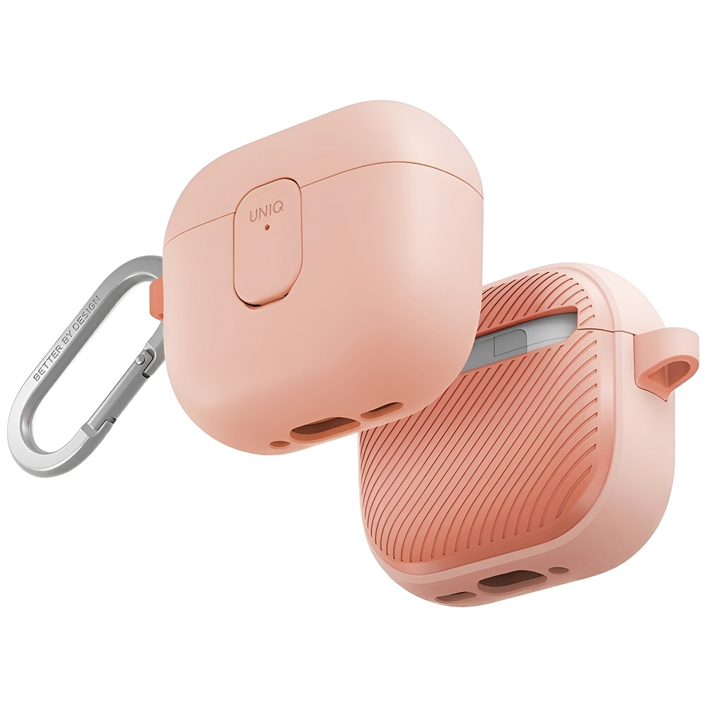 Levně Kryt UNIQ Clyde Series AirPods 4 korálový