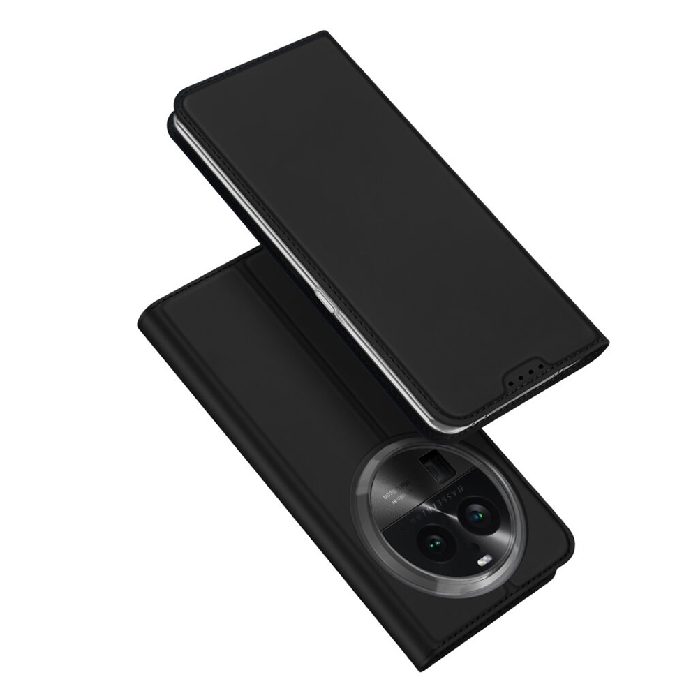 Levně Pouzdro Dux Ducis Skin Pro pro Oppo Find X6 Pro černé