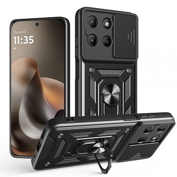 Kryt Techsuit CamShield Series pro Motorola Moto G77 / G67 černý