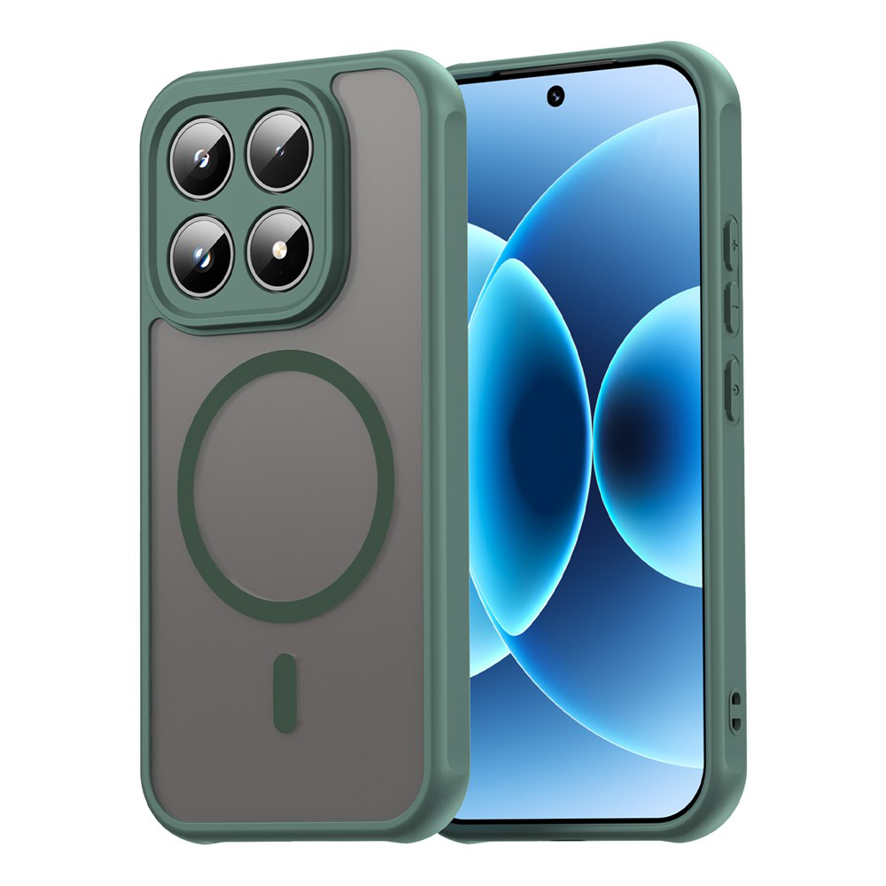 Levně Kryt Techsuit HaloFrost II MagSafe pro Xiaomi 17 zelený
